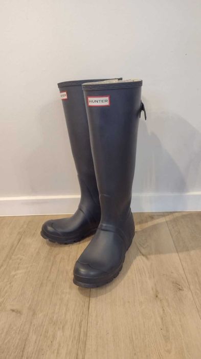 kalosze HUNTER + ocieplacze gratis! 35/36