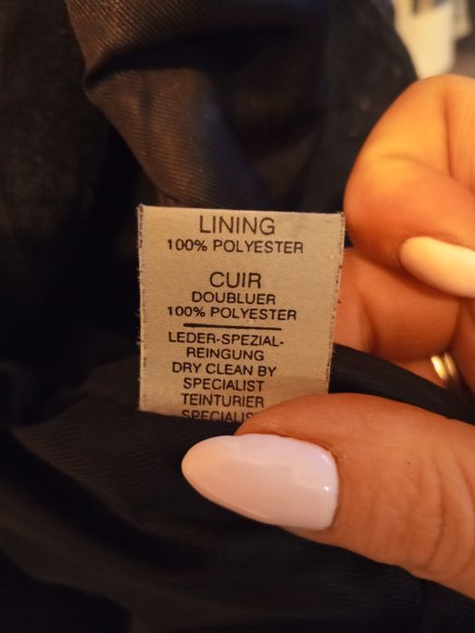 Sprzedam skórzana kamizelkę męska