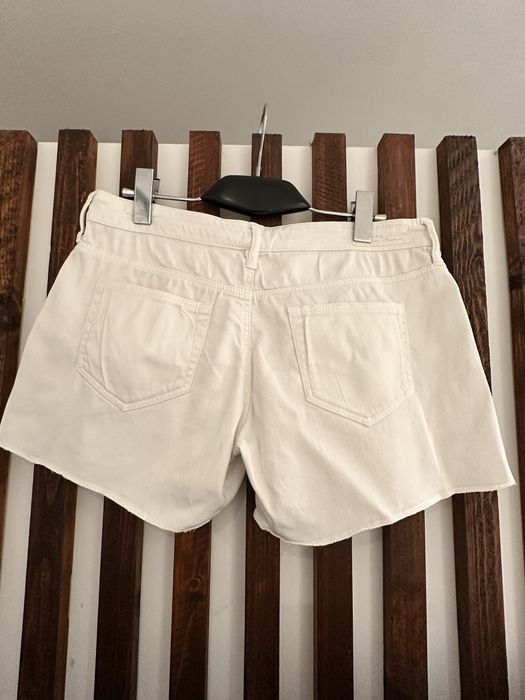 Calções de Ganga Brancos Mango Jeans