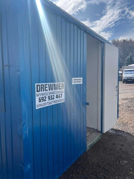 Wynajem kontener Socjalny Pakamera na budowę Stróżówka BUDOWLANY