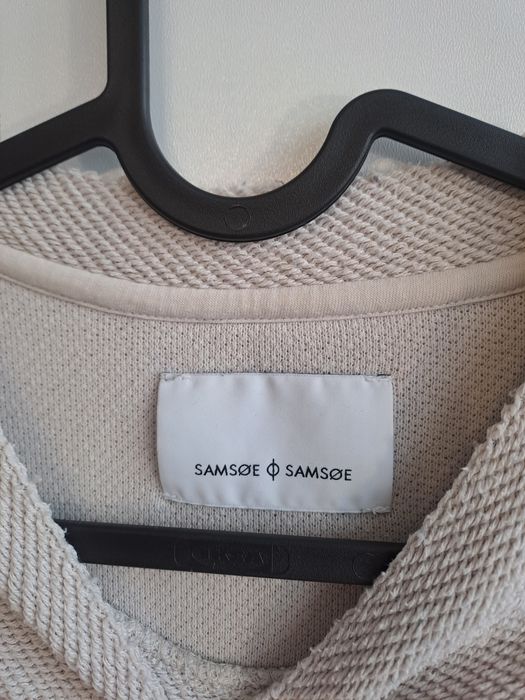Ciepły sweter Samsoe Samsoe, jasny, damski S