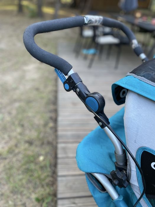 Queridoo Speedkid Przyczepka rowerowa Wózek blizniaki