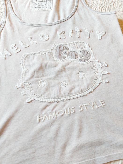 Blusa alças Hello Kitty