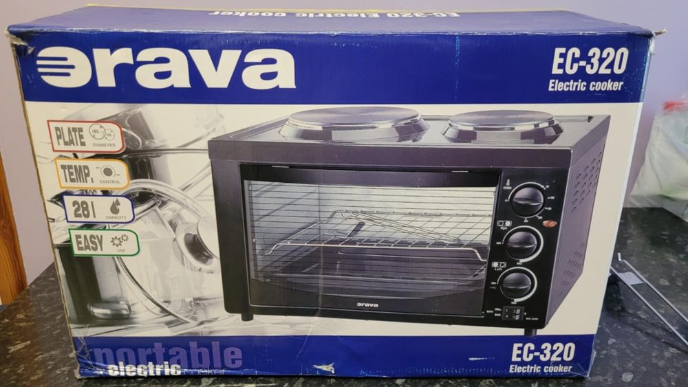 Piekarnik 28l zintegrowany z kuchenką stan jak nowy