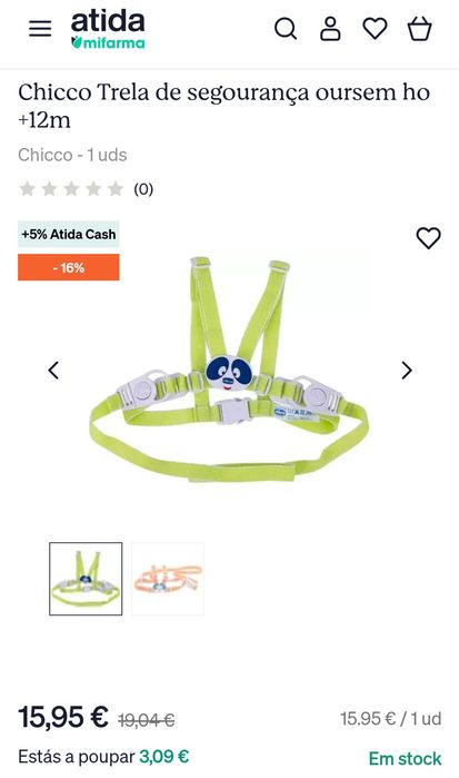 Chicco Safety Harness for Baby's First Steps64343224627459125