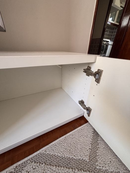 Movel tv sala ikea branco