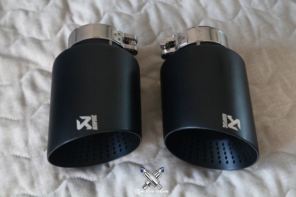 Насадки Akrapovic Акрапович металеві глушитель вихлоп BMW M Audi Remus