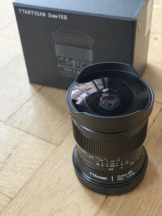 TTArtisan 11mm f2.8 Fisheye do Canon RF – NOWY / Stan Sklepowy