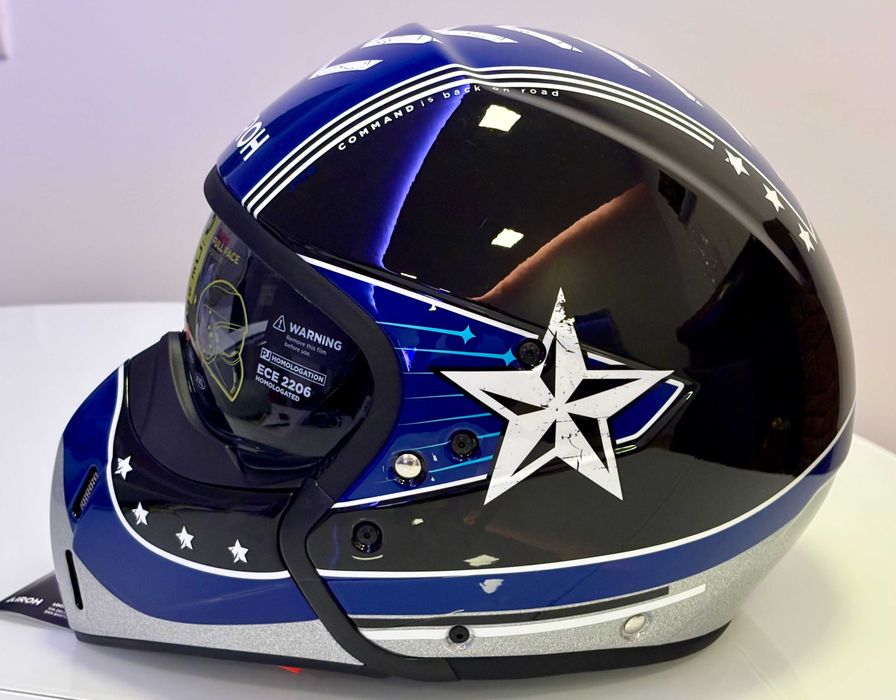 Capacete NOVO Airoh J110 Command 2 in 1 (35% Desconto) Tam XS-S-L-XXL