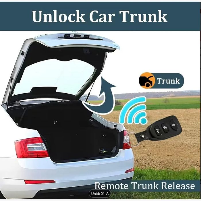 D163- Fecho central de portas automoveis com dois comandos