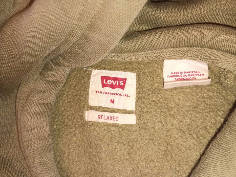 Bluza męska z kapturem Levi's bawełna rozmiar M