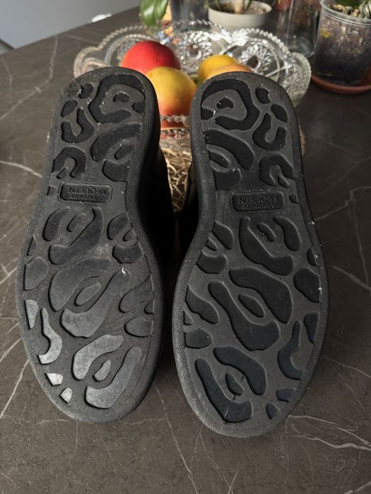 Кросівки Alexander McQueen black  Олександр Маккуїн