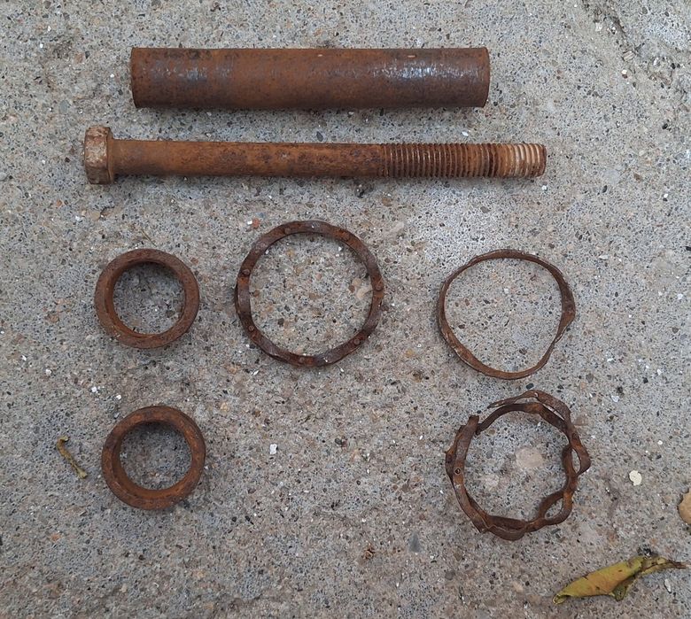 Carrinho de mão para reparação