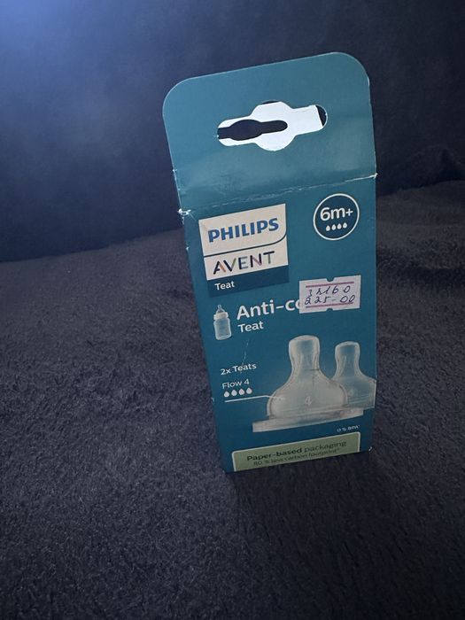 Соски для пляшечки Philips Avent 6м+ (Flow 4)нові