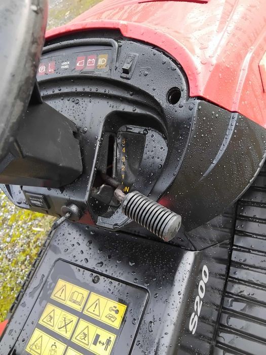 Trator corta relva com cesto 12.5cv