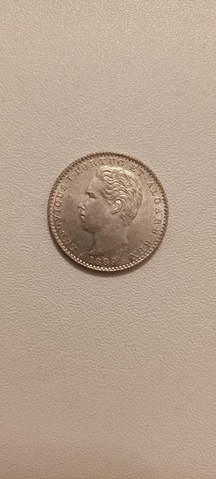 Moedas de Portugal - 6 Moedas de Prata (3x 10 Centavos  + 3x 100 Reis)