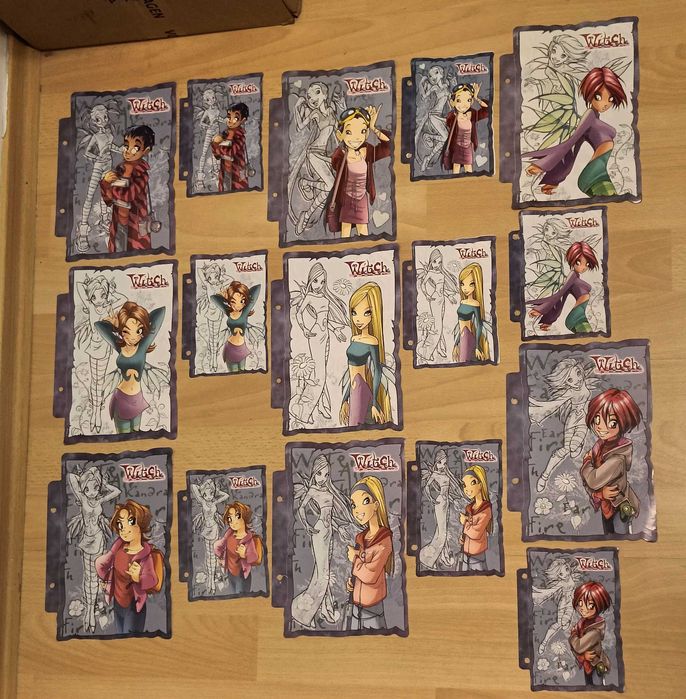 Karteczki naklejki Witch