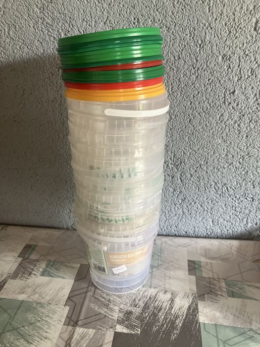 Wiadereczko plastikowe 1 lit.