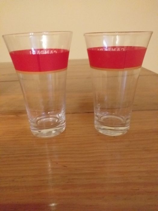2 Copos de Aperitivo "Campari"