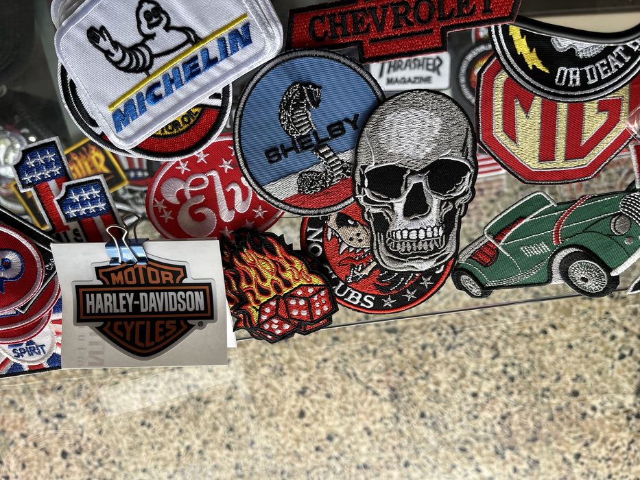Patch emblema bordado AC DC Camel Dodge Shelby BMW VW Mini Cooper