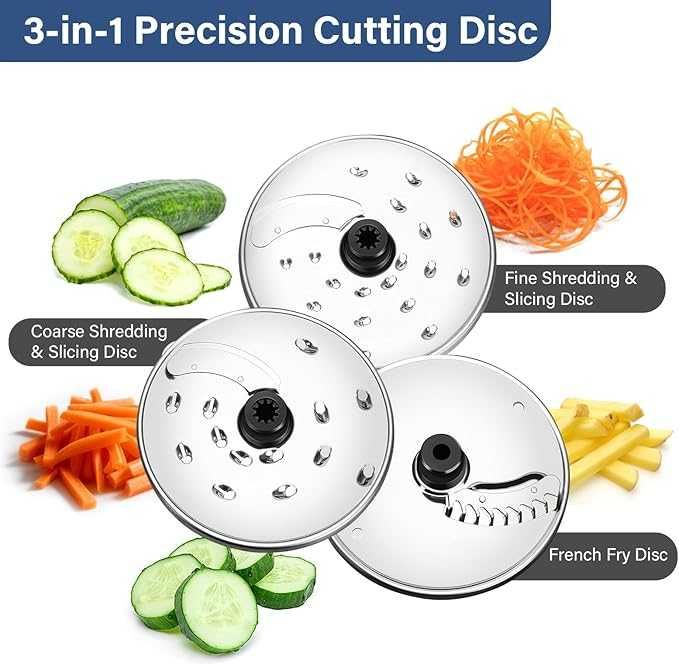 SNDOAS Robot kuchenny 1100 W, 3,2 l, mikser, rozdrabniacz