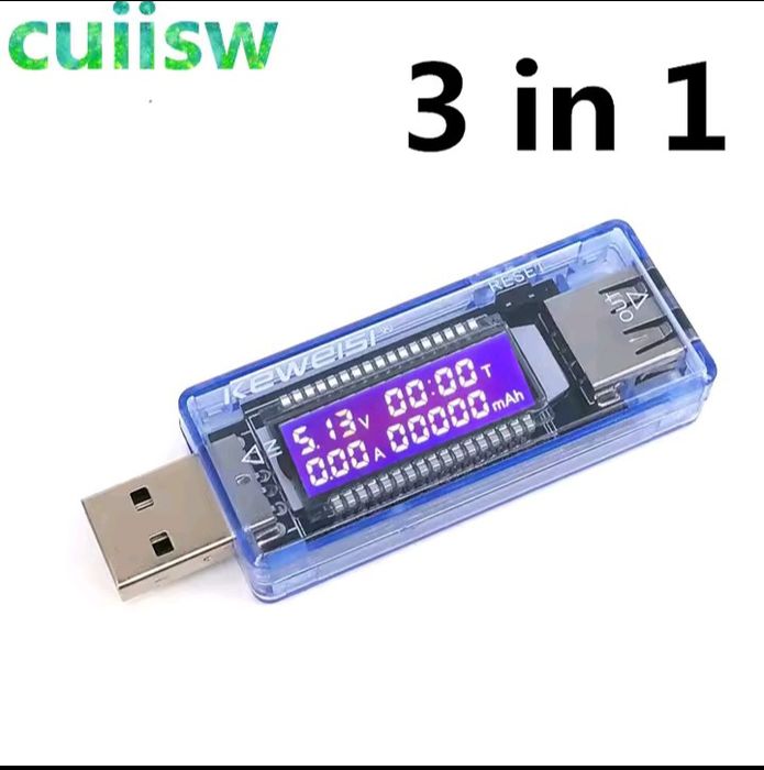 usb тестер для вимірювання