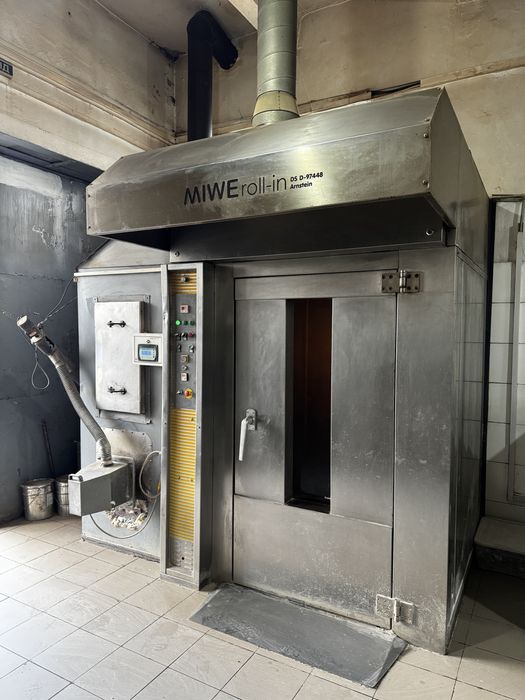 Ротаційна піч на пелетах MIWE roll-in (вагонетка 60×100)