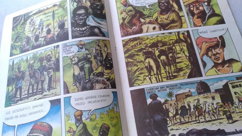 W pustyni i w puszczy komiks