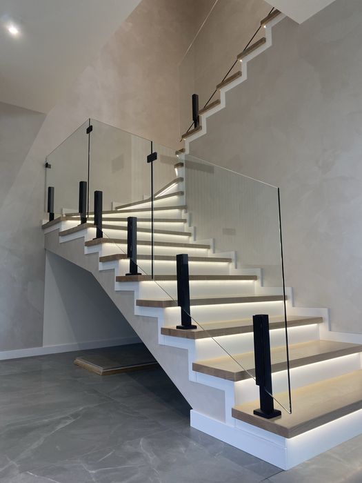 Найдешевші скляні перила, перегородки