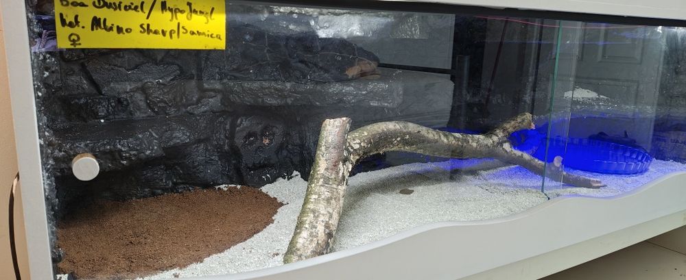 Terrarium  podwójne 150x80x48