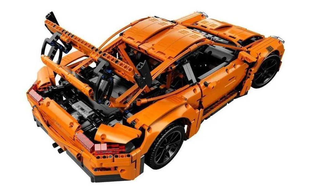 Помаранчевий Суперкар Porsche GT3 RS код 1040 помаранчевий автомобіль