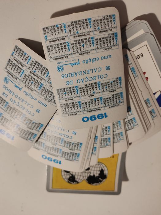 Calendários de Itália 1990 Ed. Manil