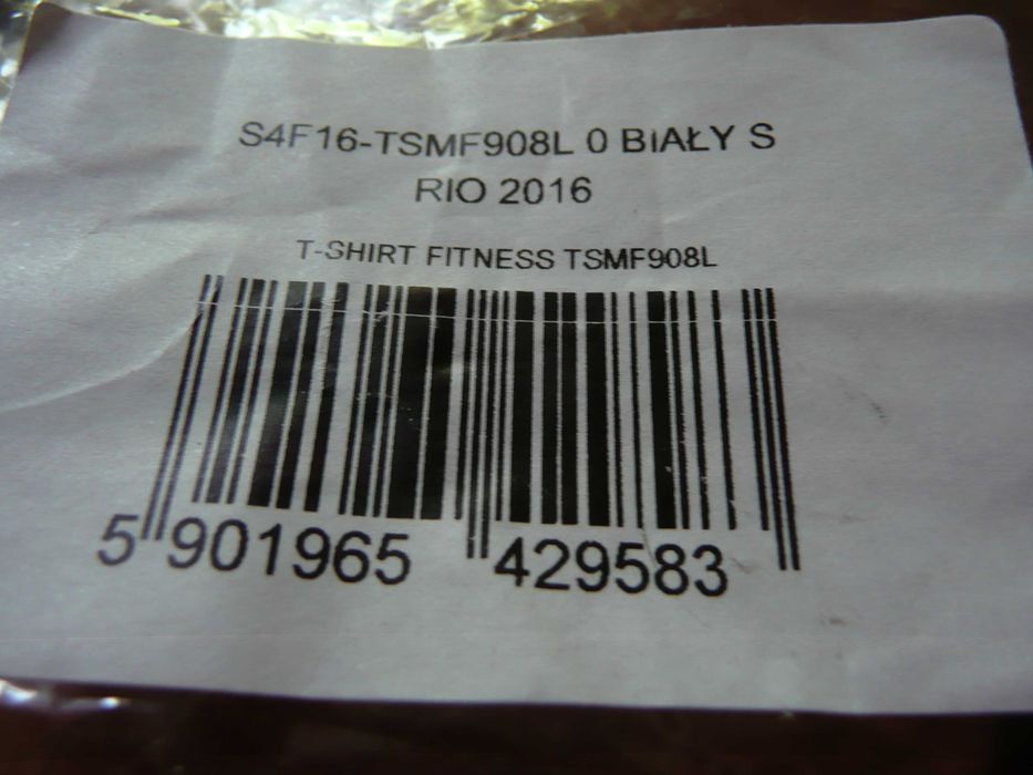 nowy tshirt 4F reprezentacji polski rio 2016 rozm S/M