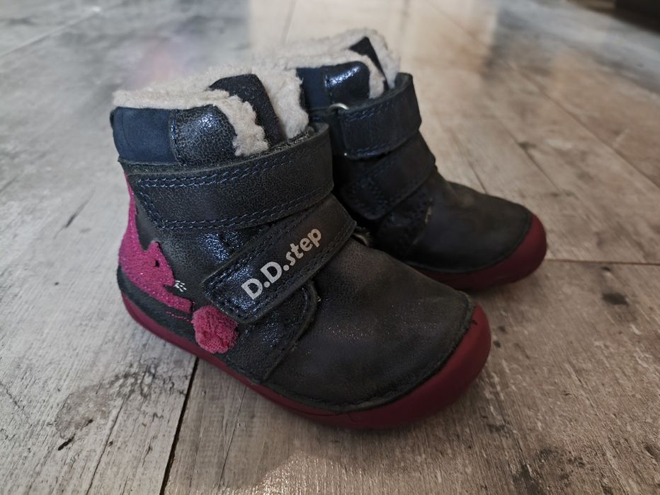 Buty skórzan ziemowe D.D.Step 20