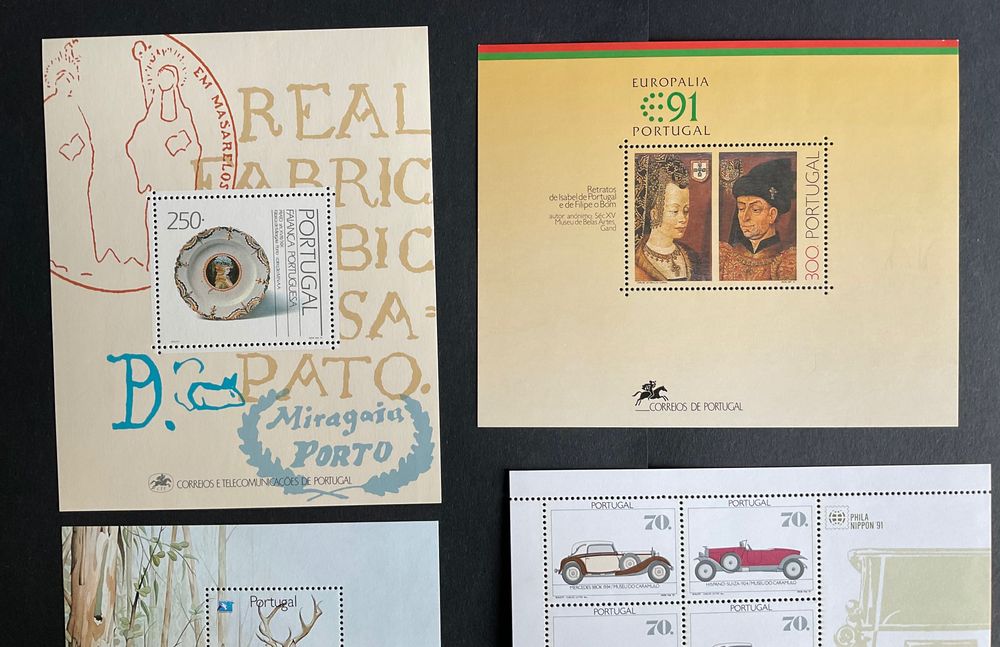 Selos - Blocos Portugal Novos CTT