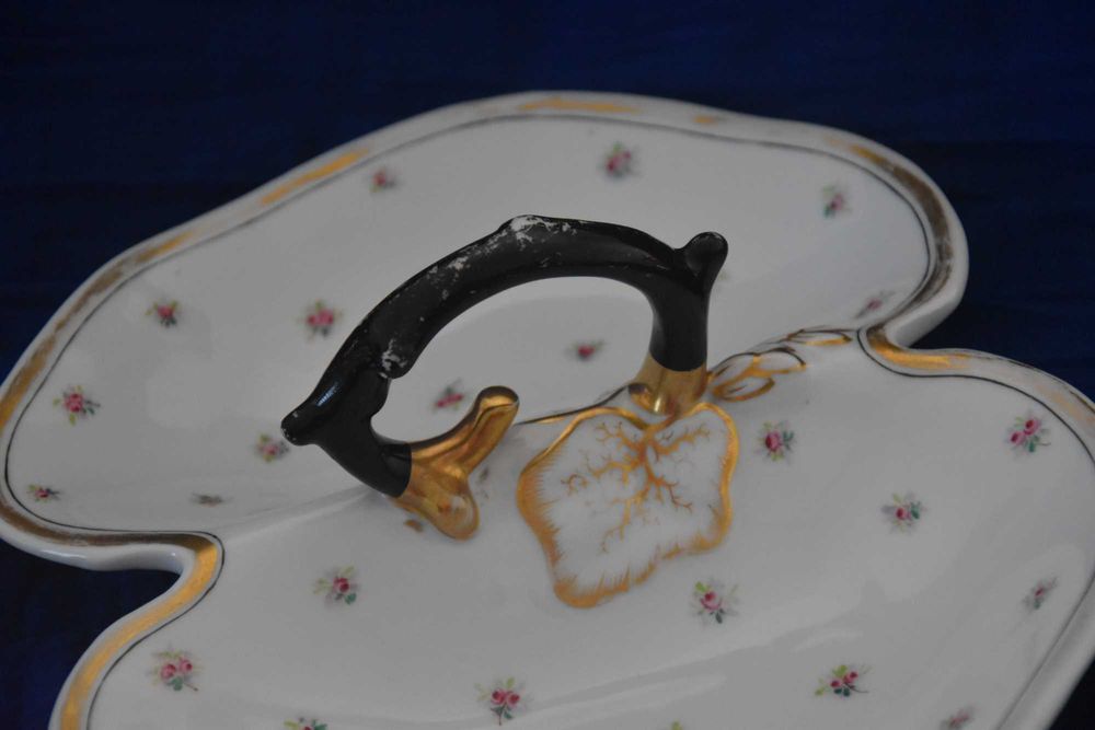 Kabaret KPM Wałbrzych stara porcelana śląska 1880 r