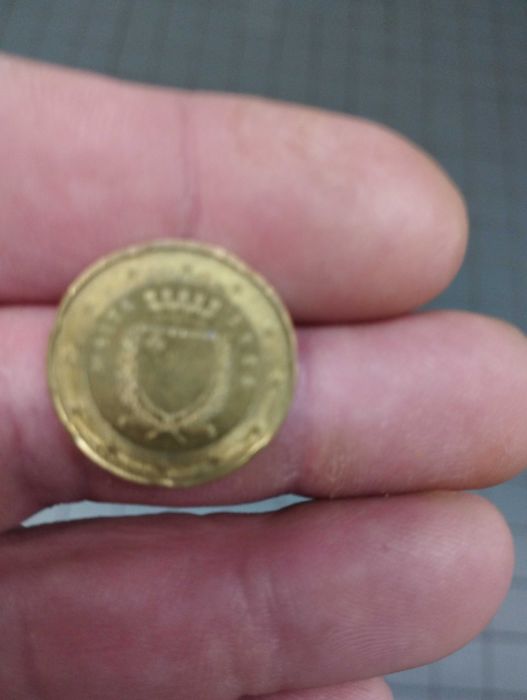 Moeda rara de 20 cêntimos