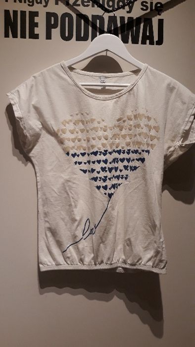 8 szt bluzka damska t-shirt rozm L i M 40