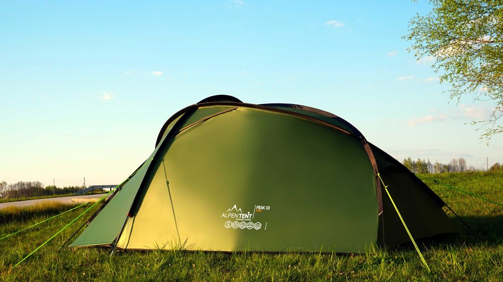Namiot Trzyosobowy AlpenTent PEAK X3 Lekki 3,9 kg 3000mm