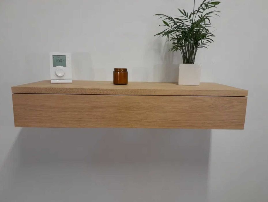 Konsola- toaletka z litego dębu