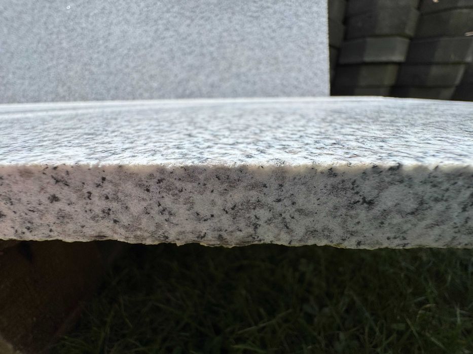 stopnice granitowe parapety 7 szt 150x33x2