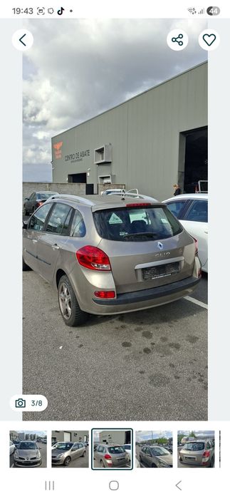 Renault clio iii para pecas
Ref:wh4j.07