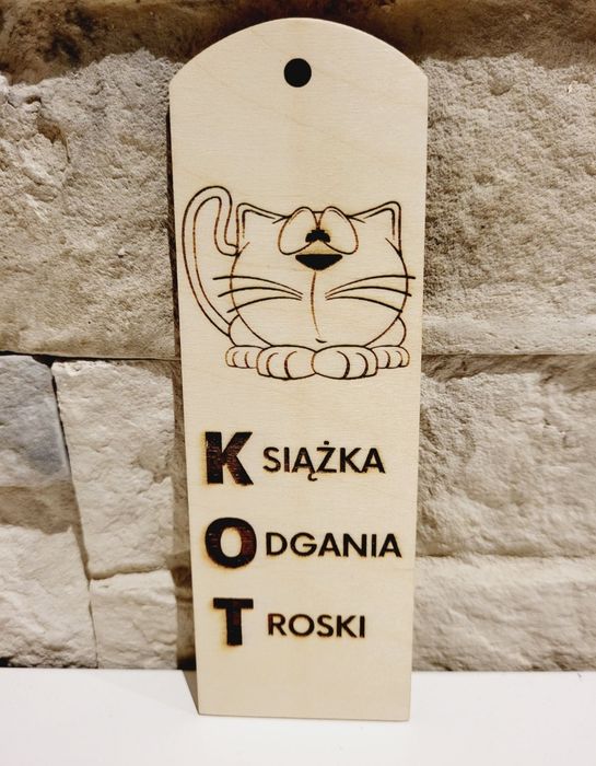 Personalizowana zakładka do książki Dowolny grawer