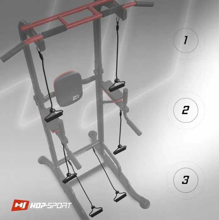 Силова фітнес станція Hop-Sport HS-1016K / Поручні багатофункціональні