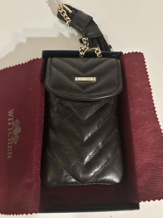 Torebka portfel etui Wittchen new skórzany 19/11