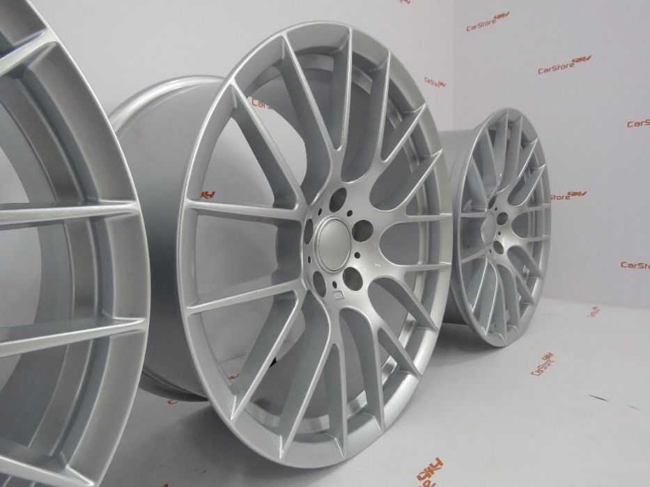 Jantes Look Bmw M359 19 8.5+9.5 5x120 Cinza Prata