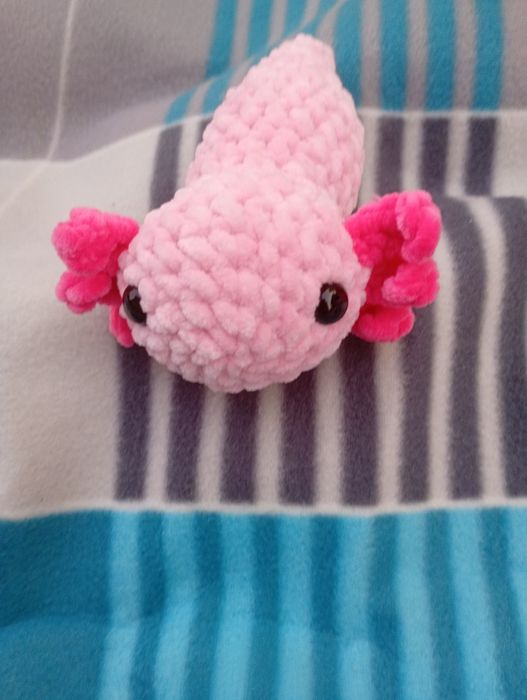 Axolotl na szydełku