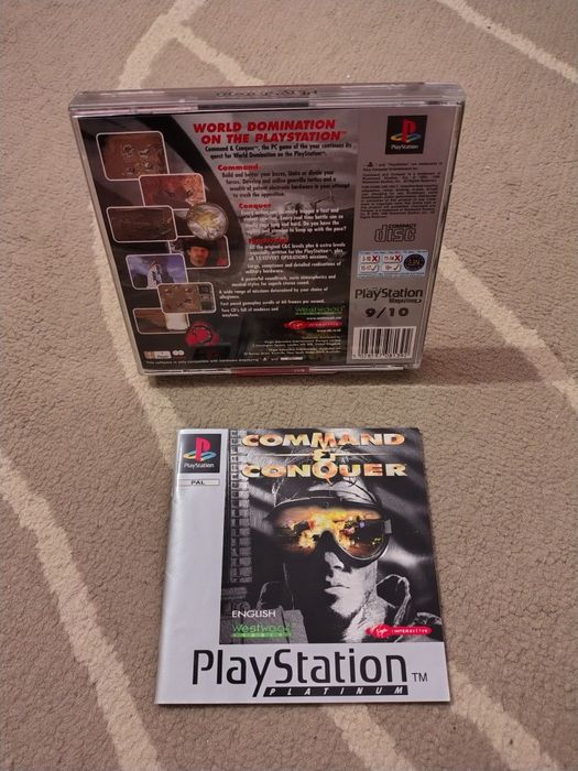 Command & Conquer - PS1 Edição Platinum (Inglês / Completo) CIB