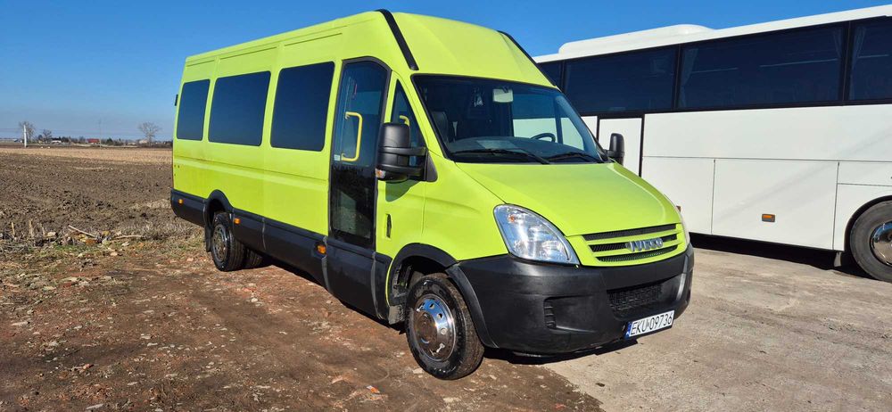 Iveco Daily 3.0 A50C18 21+5 229tys km wpis niepełnosprawni 39tys netto