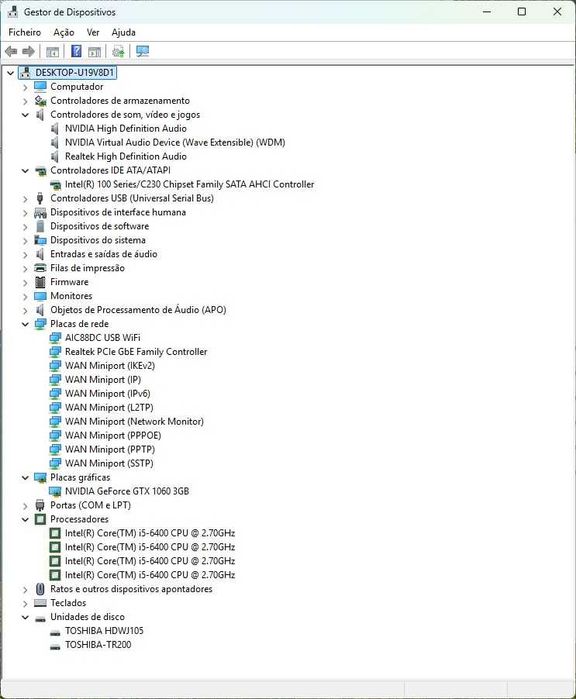 Desktop Gaming i5/GTX1060/16GB/240SSD